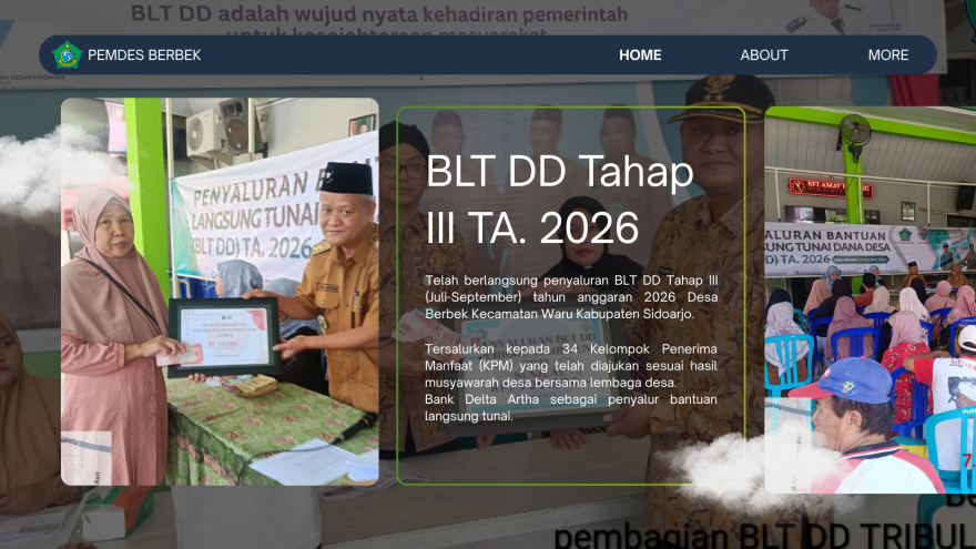 BLT DD Tribulan III Tahun Anggaran 2026